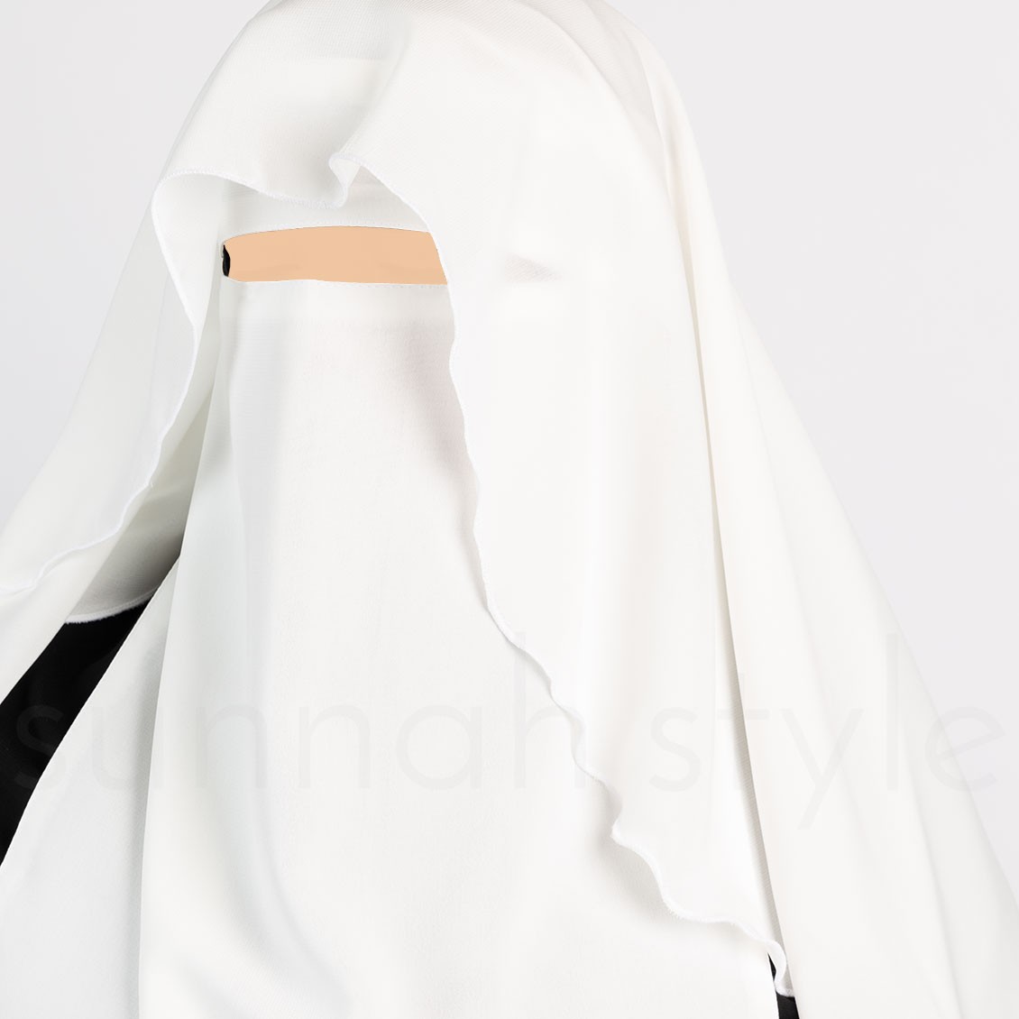 Sunnah Style Butterfly Niqab White
